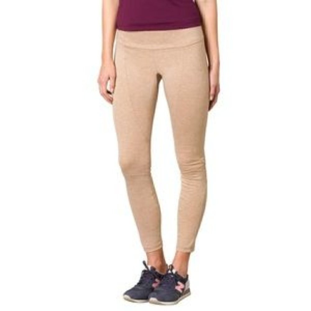 Prana Beige Moto Leggings Medium